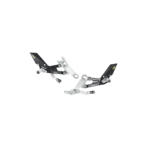 Lightech Adjustable Rear Sets With Fixed Foot Pegs – Aprilia RS660