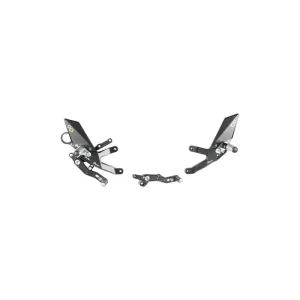 Lightech Adjustable Rear Sets With Fixed Foot Pegs – BMW S1000R/RR 15-18