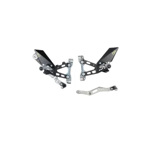 Lightech Adjustable Rear Sets With Fixed Footpeg – BMW S1000RR 19-25